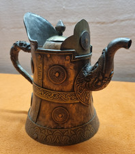 Kupfer-Messing Blechkanne