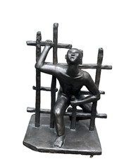 Ausbruch Mensch Gitter