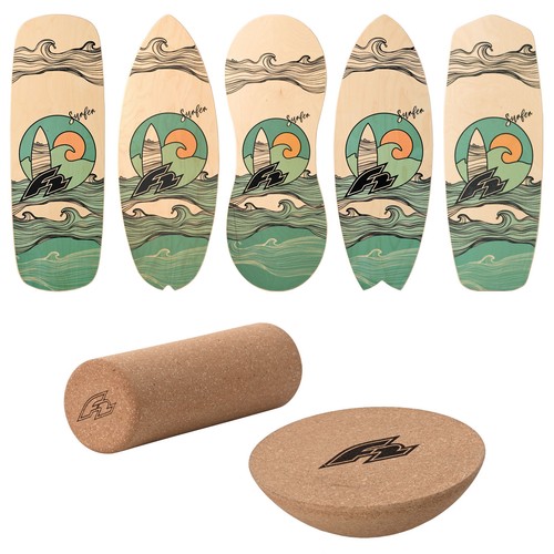 Balance board set mit - f2,