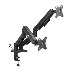 Gasdruckfeder Monitorhalterung 2 fach Monitor 17 – 32 Zoll schwenkbar neigbar