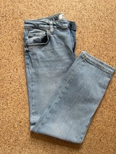 SOCCX Damen-Jeans Mom mit verkürztem Bein W 31 Blau wie neu!