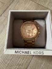 Michael Kors Uhr Damenuhr Armbanduhr MK5263 Blair Chronograph IP Rosegold  neu