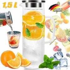 Glaskaraffe Borosilikatglas