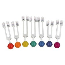 Stimmgabel SET Chakra gewichtet -- 65 cm