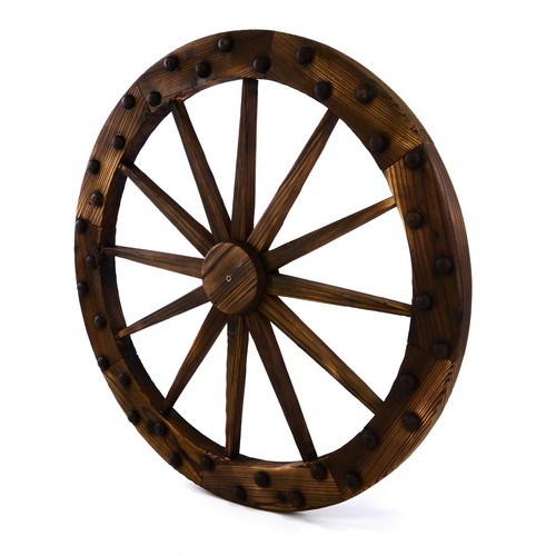 Holzrad wagenrad cm 12 - wagenrad, 90