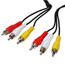 3 m Cinch Kabel 3-fach RCA Audio Video Chinch Cinchkabel mit 3 Cinchstecker AV