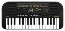 Schwarzes Casio Keyboard SA-51