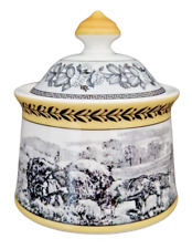 Villeroy & Boch Audun Ferme Zuckerdose Marmeladendose 300 ml Premium Porzellan