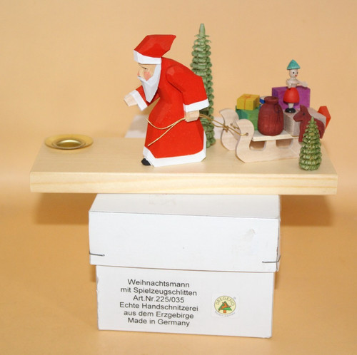 Miniatur weihnachtsmann mit - miniatur,