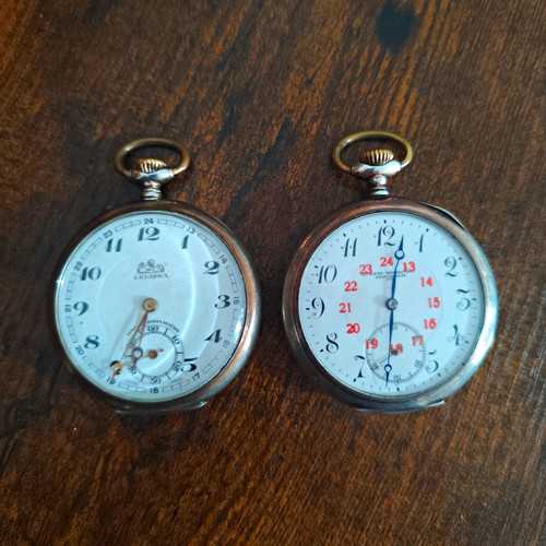 Leijona taschenuhr silber - leijona,