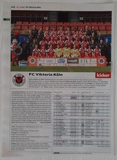 Mannschaftsfoto FC Viktoria Köln Kicker Sonderheft 2024/2025