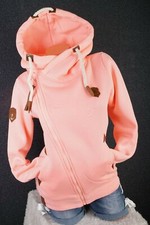 Damen Sweat Jacke Kapuze