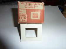 1 Stück JUNG TIP 90 Nr 961 Uzwv Schalterabdeckung weiss für Mehrfachrahmen
