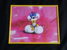 Diddl gerahmtes wandbild 90er - diddl,