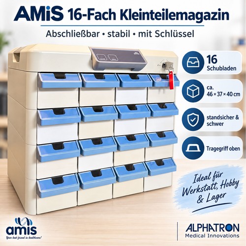 Amis fach kleinteilemagazin - 16-fach,