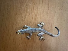 Brosche/Anstecknadel in Form einer Eidechse