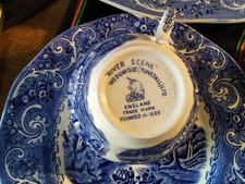 Wedgwood Porzellan River Scene