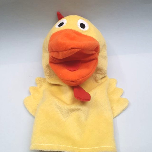 Handpuppe klappar lantlig - handpuppe,,