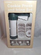 Vintage Woolworths Kekspresse und Glasur Set unbenutzt in Box Anleitung innen 