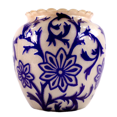 Arts crafts kamee glas vase - arts,