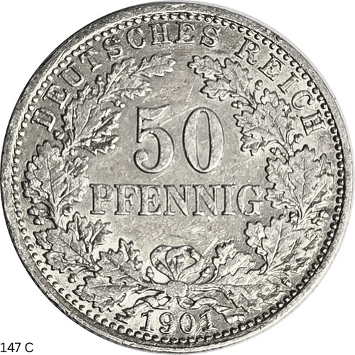 Pfennig 1901 deutsches - pfennig,