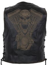 Lederweste Lederkutte Kutte