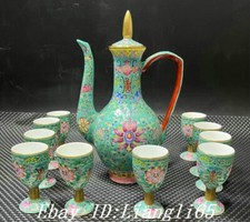 22,9 cm Yongzheng Weintopf-Set