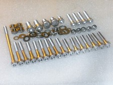 Yamaha PW80 1983-06 Y-Zinger & BW80 Motorabdeckungen Edelstahl Innensechskantschrauben Muttern Kit