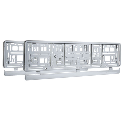 Kennzeichenhalter mit - 2x,
