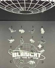 Croc charms / Dino Leuchtend