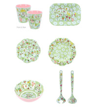 Melamin Geschirr Salatbesteck