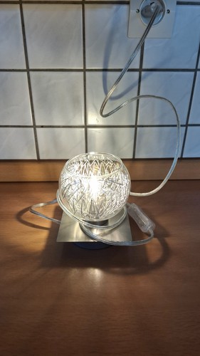 Tischlampe glas innen - tischlampe,
