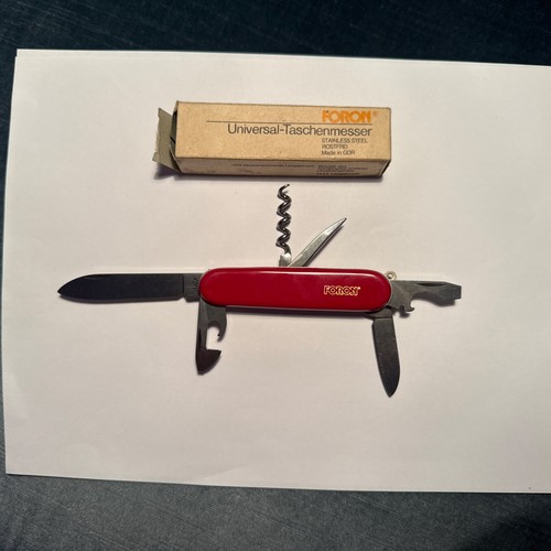 Ddr foron taschenmesser - foron,