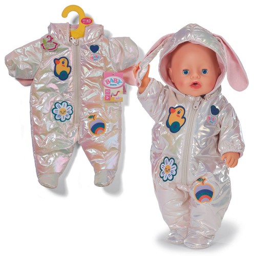 Baby born schneeanzug creme - born,