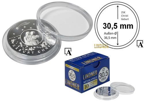 Lindner münzkapseln - lindner,
