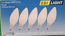 Edi Light, 5x Kerze 40W E14