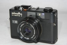 Minolta HI-MATIC F Black