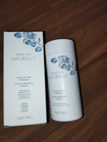 Naturally exfolierendes puder - exfolierendes,