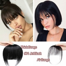 100% Echthaar 3D Air Bangs