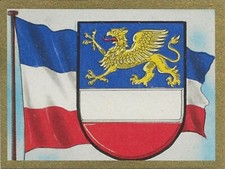 51/634 SAMMELBILD ROSTOCK MECKLENBURG WAPPEN FAHNE