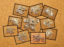 Hobbyreduzierung div. Sets Portionen Charms silberfarben Metall Anhänger