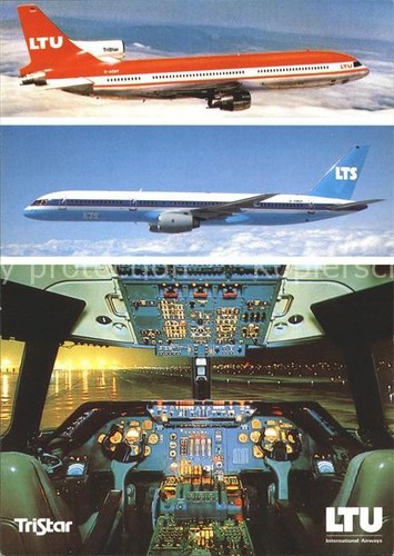 Flugzeuge zivil ltu tristar - flugzeuge,