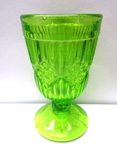 Jugendstil Pressglas Becher