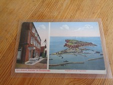 AK   HELGOLAND  -  HOTEL & RESTAURANT HELGOLANDIA , BES. C. REIMERS WITWE - 1927