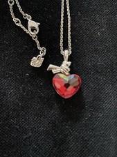 Swarovski Rotes Herz mit Kette