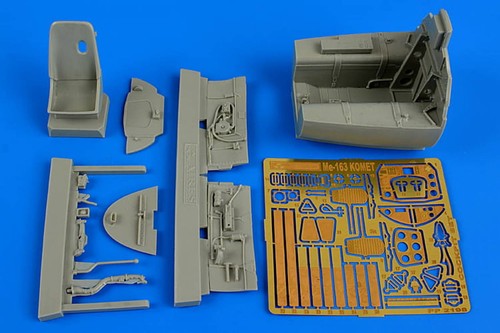 163b komet cockpit set for - 163b,