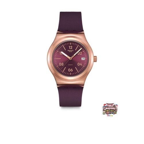 Swatch irony sistem51 burgundy - sistem51,