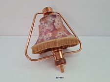 Hängelampe Metall Stoffschirm