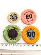 Paket 4 Wertmarken Kasino