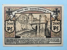 Notgeld Metz Deutsches Tor 200